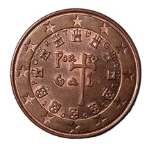 2002 Portugal EURO 5 CENTS