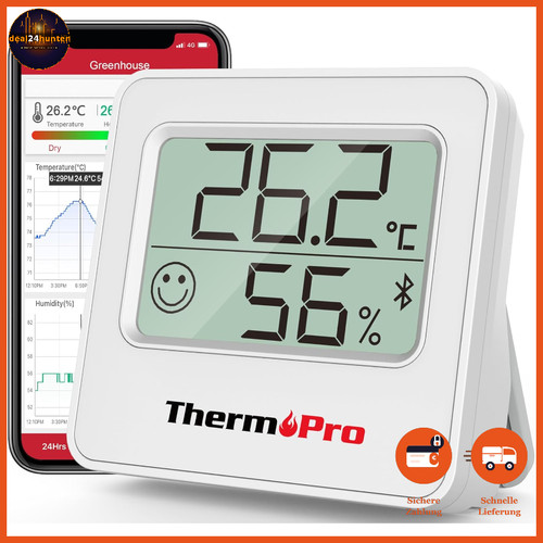 Hygrometer bluetooth digital - hygrometer,