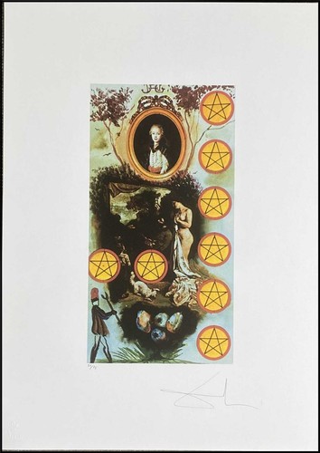 Salvador dali tarot - dali, 70