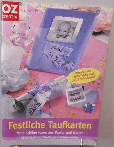 Taufe festliche taufkarten - taufe,