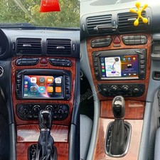 Autoradio Für Mercedes C/CLK/G Klasse W203 W209 Vito Carplay Android 15 2G 64GB