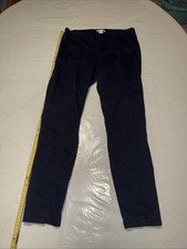 Damen Jeanshose H&M Gr 42 Stretch Dunkelblau Erbstück Flecken