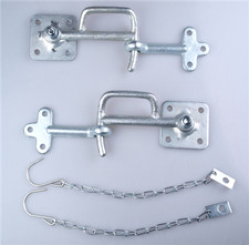 Bordwandverschluss Kastensicherung Hebel für PKW Anhänger Gr. 1 - 6 teiliges Set