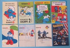 7 DIN-A6 Schleich Schlumpf Kataloge - 1991,1992,1994-1998  - guter Zustand