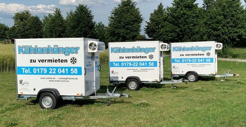 Kühlanhänger vermieten - kühlanhänger, /