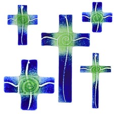 Glaskreuz Wandkreuz Kreuz aus