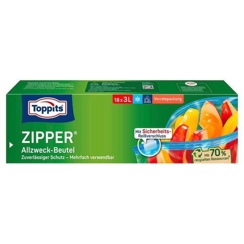 Toppits gefrierbeutel zipper - toppits,