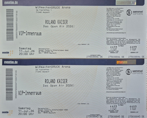 Stück roland kaiser - 2,