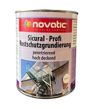 Rostschutzgrund Novatic Sicural Profi Rostschutzgrundierung braun 0,75L