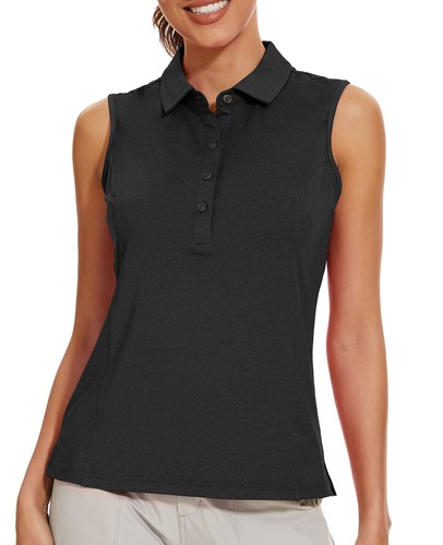Damen poloshirt ärmellos golf - damen,