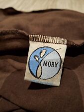 Baby Tragetuch Moby Wrap braun M Baumwolle