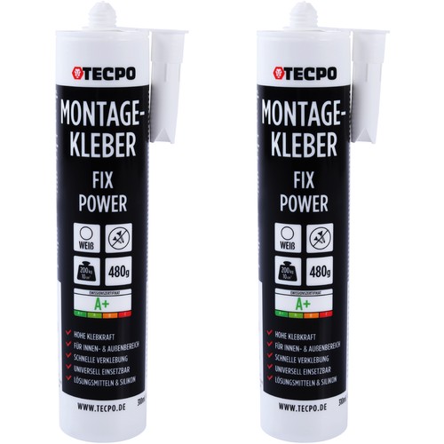 Tecpo montagekleber fix - montagekleber, power