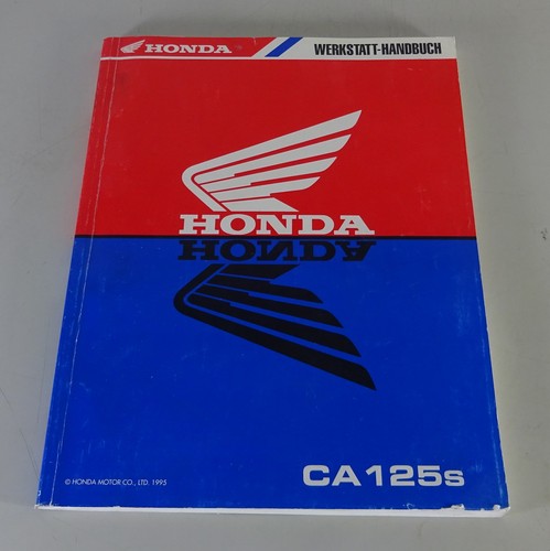 Werkstatthandbuch honda 125 - werkstatthandbuch, ca