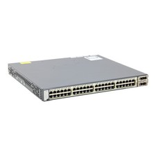 Cisco Catalyst WS-C3750E-48TD-S 48-Port Gigabit RJ-45 2x 10GbE Managed Switch