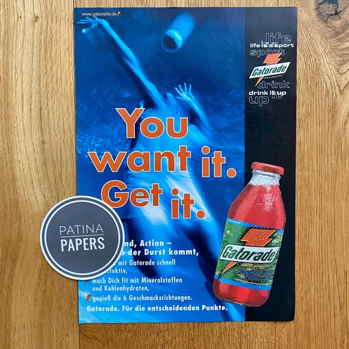 2001 gatorade you want - gatorade,