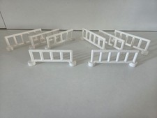 Lego Duplo 8 x weiße Zäune Zaun