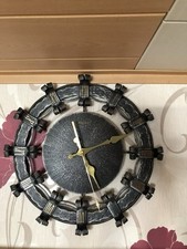 Schöne Dugena Wanduhr aus den 70ern
