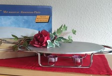Warmhalteplatte / Speisewärmer Festtafel Feiertage