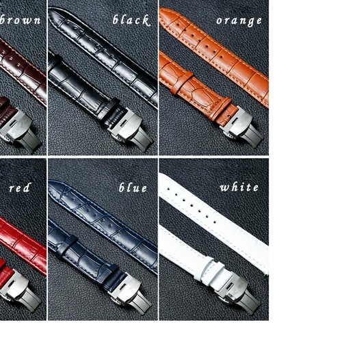Leather wristwatch bands für - leather,