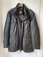 Camel Active - Field Jacket mit Patina - Lederoptik/innen gesteppt - Gr. 52