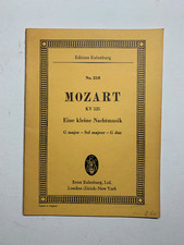 Noten.  Mozart. KV 525. Eine