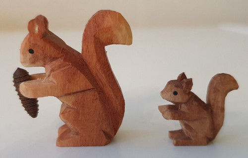 Eichhörnchen mit jungem - mit, jungem,