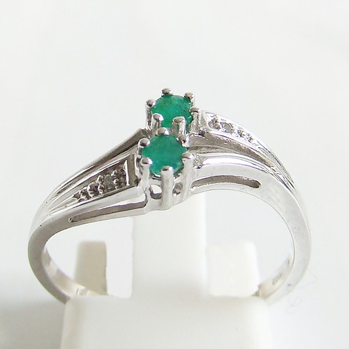 Ring weißgold 585er kt - ring, 14