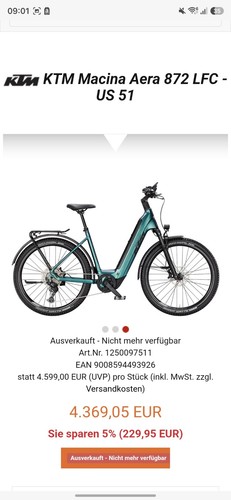Ktm macina aera 872 - ktm, e-bike