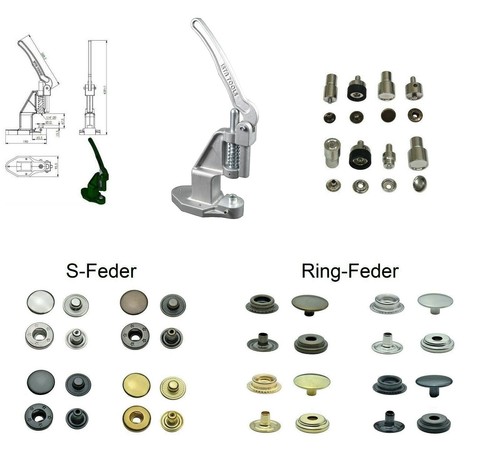 Knopfpresse druckknöpfe - knopfpresse,,