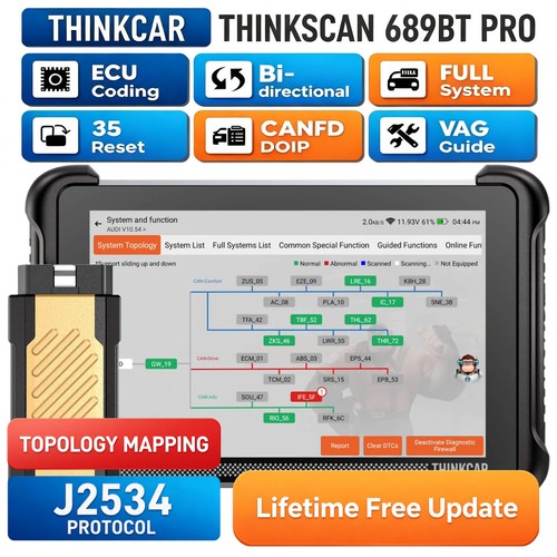Thinkscan 689bt pro kfz - 689bt, obd2