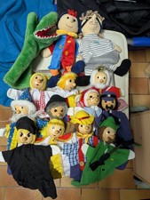 Handpuppenset 2 H= 27 cm, aus