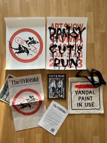 Banksy cut run set bundle - set,
