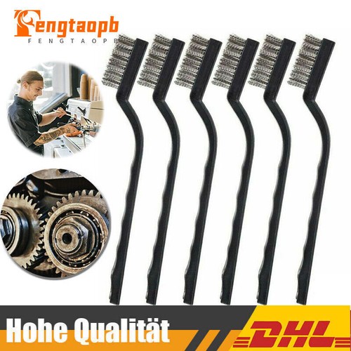 6pcs mini hand - hand, drahtbürsten