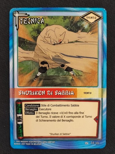 Naruto card game sand - card,