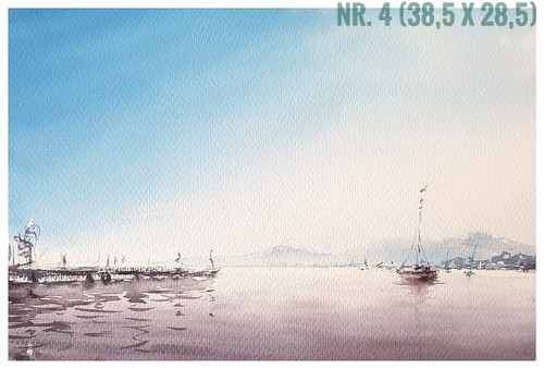 Original aquarell gemälde - original,