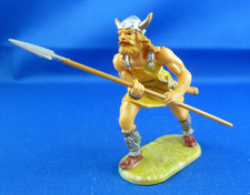 Elastolin 7cm Wikinger / Normanne Nr.8501 mit Speer vorgehend! Eugen-Ausf.