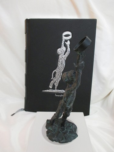 Immendorff bibel mit skulptur - bibel,