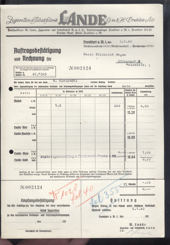 Zigaretten tabakfabrik - zigaretten,