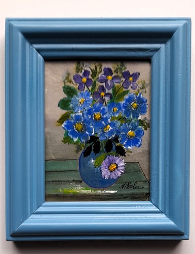 Miniatur bild blumen 9 - 9, cm
