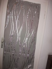 Übergardinen grau mit