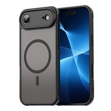 Matte Case Magsafe für iPhone 17 Air Schutzhülle Kratzfest Passgenau Schwarz