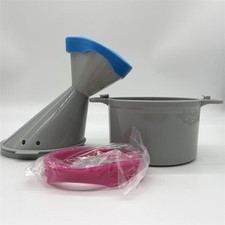 Hydas 3003.1.00 Inhalator mit Soft-Aufsätzen für Mund und Nase grau