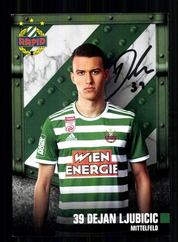 Dejan ljubicic autogrammkarte - ljubicic,