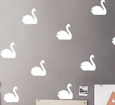 Aufkleber Schwan DIY
