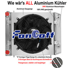 3 Rows Kühler Shroud Fan Für