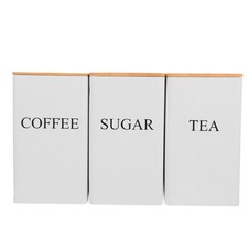  3 Stücke Teekanister Tee Vorratsglas Süßigkeiten Kanister Teedose Kaffeebohnen