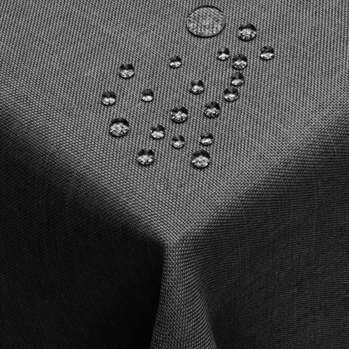 Leinen optik tischdecke - tischdecke, mit