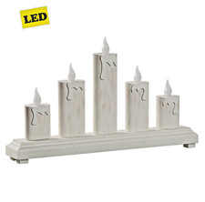 Led weihnachtsleuchter aus - led,