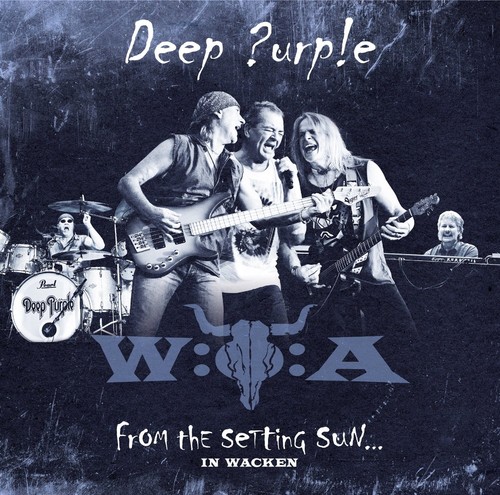 Deep purple from the setting - from,