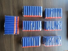 200 Nachfüll Darts Pfeile Elite Strike für Nerf Spielzeug Blaster blau +